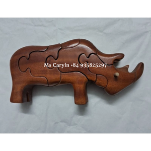 Wholesale Children Educational Toys <b>Animal</b> Shaped Wooden Puzzle Custom Wood Puzzles Made in Vietnam - Caryln - Product Image 3