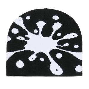 Bonnets en laine tendance, bonnets d'hiver, fabrication OEM, design de qualité supérieure, logo personnalisé, bonnets unisexes - Product Image 3