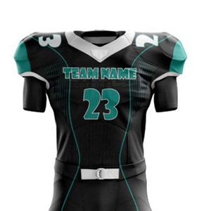 Uniforme de Fútbol Americano de Manga Corta, Talla Grande, Acabado Suave, Flexible, Cómodo, Transpirable, con Costuras Resistentes y Sensación Atlética - Product Image 3