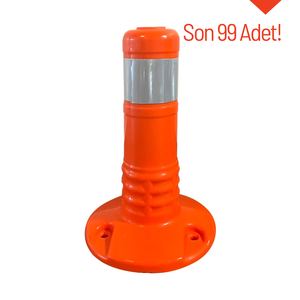 แท่งกั้นจราจรแบบยืดหยุ่น 30 x 8 ซม. สำหรับช่วยนำทางจอดรถ - Product Image 2