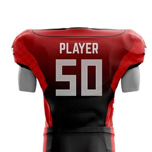 Uniforme de football américain confortable, séchage rapide, respirant, différents styles, techniques d'impression disponibles, manches courtes - Product Image 3