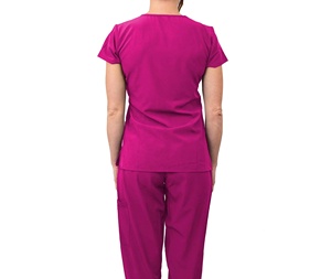 Tenues Médicales Confortables 2026 pour Femmes et Hommes – Ensembles Personnalisables en Polyester/Spandex pour Hôpitaux et Soins Infirmiers - Product Image 4