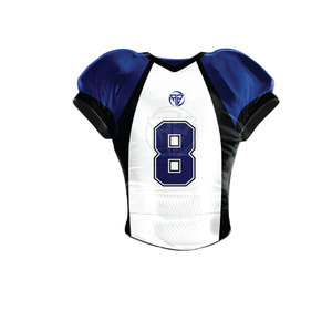 Vêtements de sport en promotion : Maillot de football américain court, respirant, grande taille, anti-humidité, séchage rapide, personnalisable, léger - Product Image 5