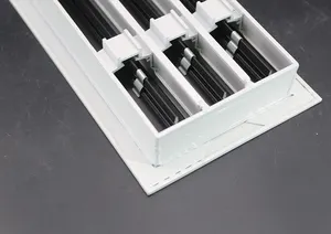 Factory Price Air Conditioning Supple Air Diffuser Customized 2 Slot Linear Grille For Room Ceiling Light Ventilation