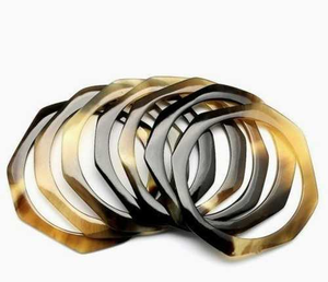 Pulsera de moda antigua hecha a mano en color cuerno natural El mejor regalo de Navidad para seres queridos - Product Image 1