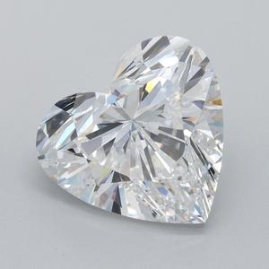 IGI 4,1 Ct Heart Cut Lab Diamond White Loose Calibrated F Color VS1 Claridad para regalos de joyería para su laboratorio creado - Product Image 1