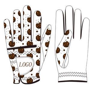 Gants de golf les plus vendus Gants de golf Cabretta Gants de golf sur mesure Logo personnalisé Prix de gros Gant de golf en couleurs unies - Product Image 6