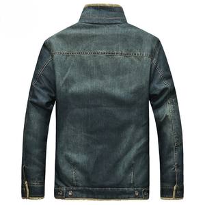 2025 nouvelles vestes et manteaux couleurs Jean veste hommes Denim grande taille solide col rabattu veste hommes - Product Image 3