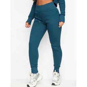 Pantalones Deportivos para Mujer, de Poliéster/Algodón, Duraderos, Estilo Jogger, Corte Holgado, Ropa Deportiva Informal, Proveedor de Fábrica OEM, Venta al Por Mayor - Product Image 6