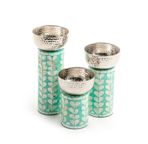 Gadgets de cuisine de luxe, cadeau d'affaires de mariage, Base en résine de nacre, bol de service en acier inoxydable ou vaisselle/bol à soupe - Product Image 6