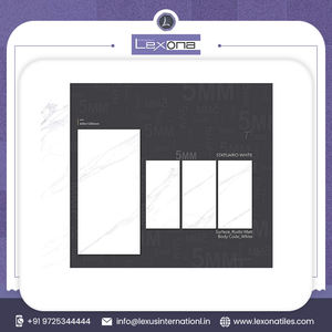 Carreaux de sol en pierre, marbre de porcelaine, 600x1200mm, très brillants, modernes, 5mm, pour l'intérieur des immeubles de bureaux, carreaux émaillés 600x1200mm - Product Image 5