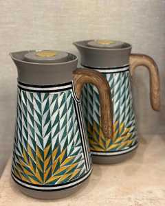 Théière de luxe de style arabe avec couvercle et poignée, incrustation de nacre royale, écologique, passe au lave-vaisselle, décoration d'intérieur, cadeau - Product Image 3