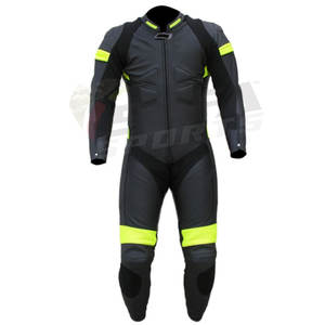 Combinaison de moto de course personnalisée pour hommes professionnels Nouveau style en cuir respirant de haute qualité avec caractéristiques réglables Vêtements de sport - Product Image 5