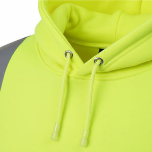 เสื้อฮู้ดทำงานผู้ชายขายดี แห้งเร็ว MOQ ต่ำ รับผลิตตามแบบ ออกแบบเองได้ เสื้อฮู้ดนิรภัยสำหรับผู้ชาย - Product Image 5