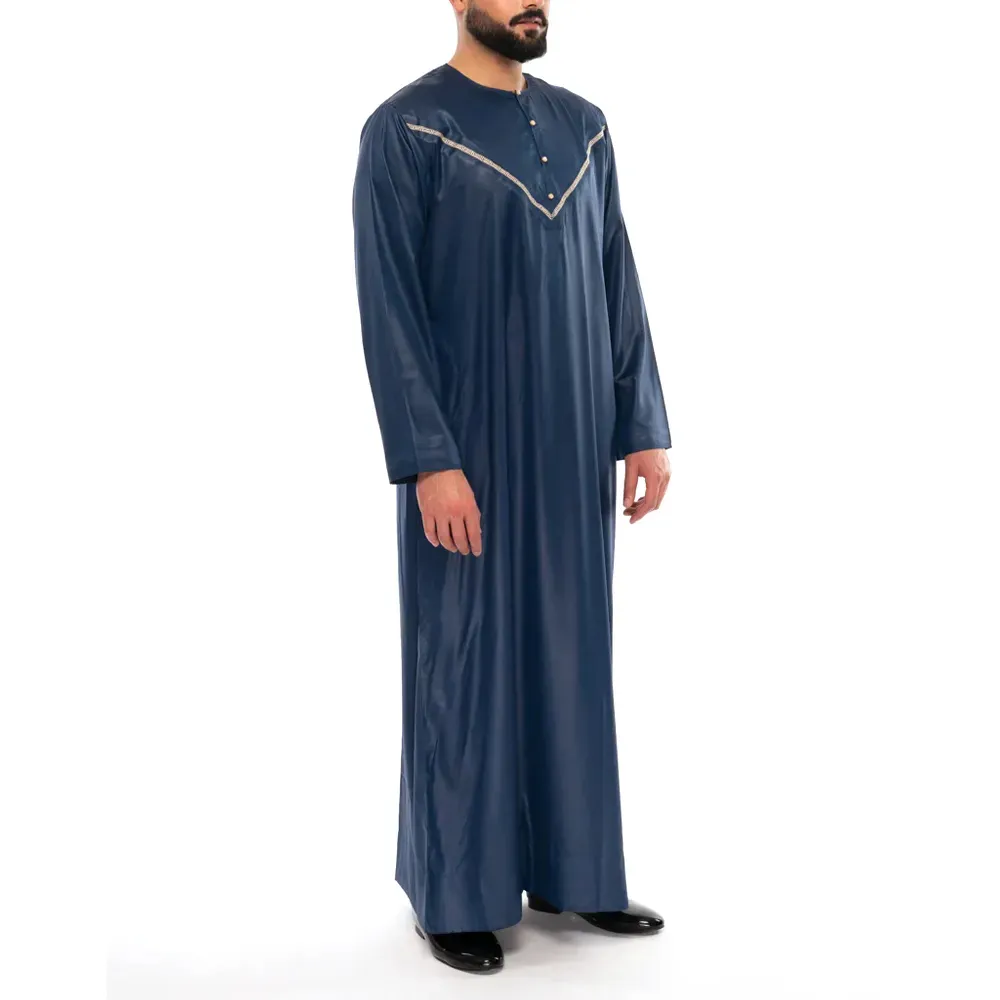 Hot Selling islamische Kleidung für Festival Jubba Pakistan Langarm mit Hosen Abaya Muslim Thobe Männer islamische Kleidung