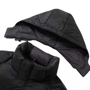 Veste en duvet de canard pour hommes chaud hiver manteau en duvet de coton thermique vêtements d'extérieur décontractés - Product Image 4