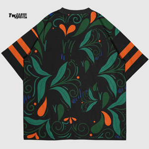 Camisetas TWILL SPORTS Unisex de Manga Corta, 100% Algodón, Corte Holgado, Transpirables, de Secado Rápido, Colección de Verano, Elegantes - Product Image 2