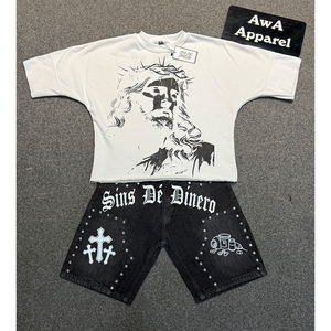 Conjunto de Shorts de Verano para Hombre, Venta en Línea al por Mayor, Conjuntos de Dos Piezas de Color Sólido para Hombre de Alta Calidad en MOQ Bajo - Product Image 3