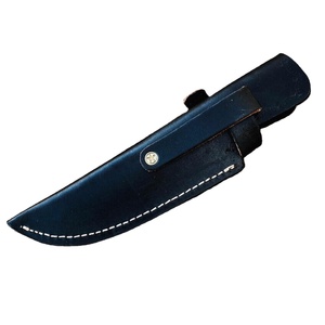 Funda de cuero hecha a mano para cuchillo, adecuada para varias longitudes. - Product Image 1