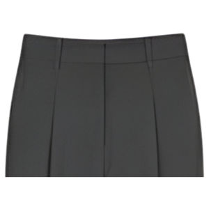 Pantalones de Trabajo Casuales de Oficina para Mujer, Cintura Media, Cierre con Cordón, Secado Rápido, Transpirables, de Lona, Lisos, 100% - Product Image 5