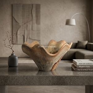 ชามไม้มะขามป้อมทำมือรักษ์โลกสำหรับใช้ในบ้านและงานเลี้ยง - Product Image 5
