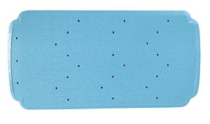 Tappetino da doccia antiscivolo in gomma blu 78x36 cm (Dintex 01-221) - Product Image 1