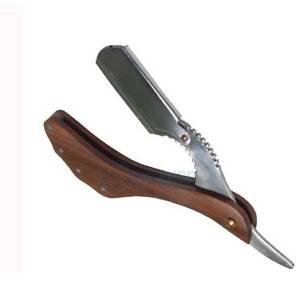 Maquinilla de afeitar profesional de lujo de acero inoxidable, instrumento de belleza, herramienta de aseo de peluquero Premium para salón de hombres y suministro OEM - Product Image 2