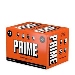 <b>Prime</b> Energy Drink "<b>Strawberry</b> <b>Watermelon</b>," Naturally Flavored, 200mg Caffeine, Zero Sugar - Product Image 1