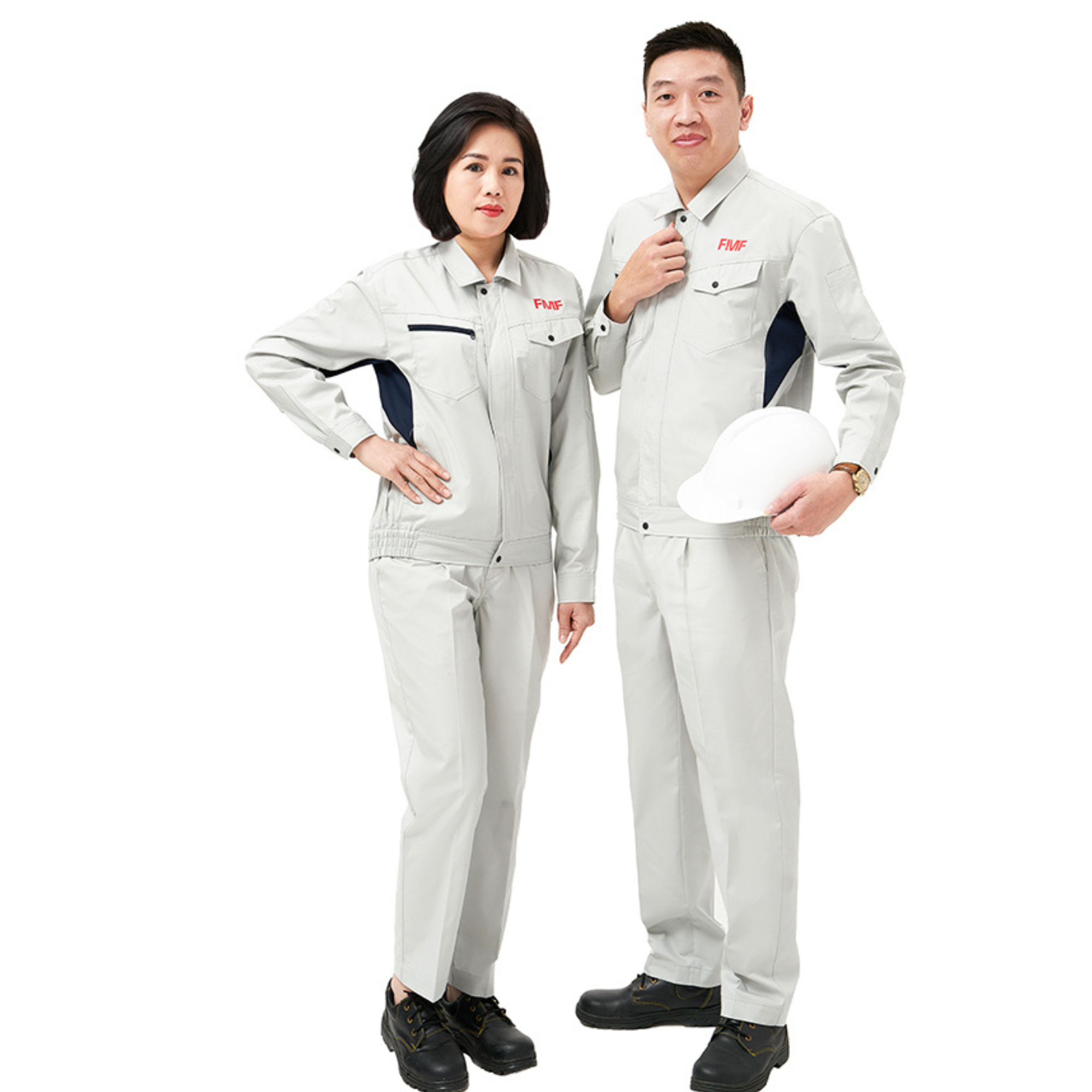 สีเทา + chacol