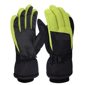 Gants de ski d'hiver pour hommes de la meilleure qualité en cuir coupe-vent et imperméable Top Rate à un prix bas - Product Image 1