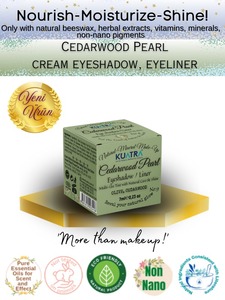 Cedarwood Pearl Natural Content Face Makeup Cream <strong>Eyeshadow</strong> Eyeliner with Oil Control Feature Nourishing Skin Care Benefits