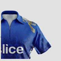 Vente en gros pas cher Maillot de cricket pour hommes Sublimation numérique T-shirts uniformes de sport personnalisés New Jersey Design 100% Polyester Plus