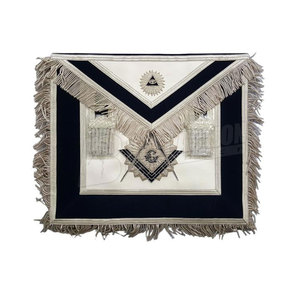 Delantal masónico de diseño de la mejor calidad hecho en Pakistán, delantal de Regalia masónico Grand Past Master - Product Image 6