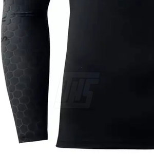 Prix d'usine Rash Guard MMA de sport personnalisé professionnel Rash Guard MMA imprimé de logo personnalisé - Product Image 5