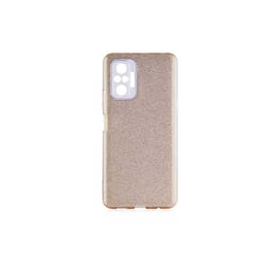 Étui de protection en silicone doré brillant de luxe SENK pour Xiaomi Redmi Note 10 Pro, anti-traces de doigts, élégant 'Ins' - Product Image 1