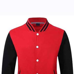 High Street Chaquetas de béisbol de calidad premium Diseño de moda Slim Fit Lettermen Material de lana Chaqueta de béisbol universitaria para hombres - Product Image 2