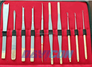 ชุดเครื่องมือผ่าตัดหู คอ จมูก ทำจากเหล็กกล้าไร้สนิม - ชุดเครื่องมือผ่าตัดพื้นฐาน ได้รับการรับรองมาตรฐาน CE ระดับ Class I - Product Image 5