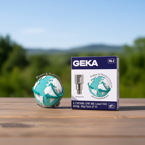 Conectores GEKA Plus K CW508L-DW MS Acoplamiento Ciego Sin Plomo 90g Paquete de 10 - Product Image 3