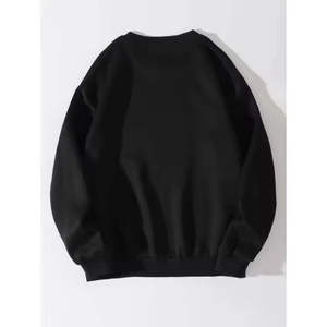 Sudadera con Capucha Extra Grande para Hombre, 100% Algodón, Diseño Sólido, Tejido de Felpa, Cierre de Cremallera Frontal, Diseño con Logotipo - Product Image 6