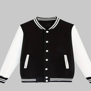 แจ็กเก็ตบอลเบอร์โพลีเอสเตอร์สำหรับผู้ชายปกคอตั้งกระเป๋าข้างถนนไซส์ใหญ่พิเศษสำหรับฤดูใบไม้ร่วง - Product Image 2