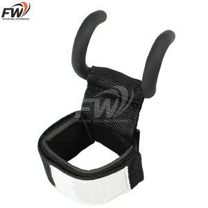 Ganchos de levantamiento de pesas de alta resistencia personalizados al por mayor de fábrica / Ganchos de levantamiento de pesas más vendidos para un agarre fuerte - Product Image 2