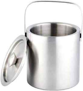 Red Coated Galvanized Metal <b>Ice</b> <b>Bucket</b> For Kitchen <b>Table</b> Top Decorative <b>Ice</b> Storage <b>Bucket</b> Soft Drink Bottle Chilled <b>Ice</b> <b>Bucket</b> - Product Image 6