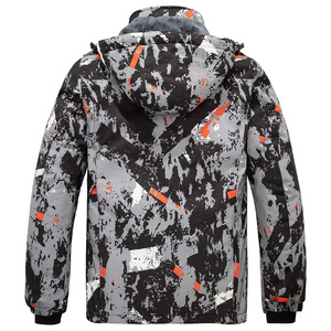 Chaquetas de esquí personalizadas para invierno, abrigo de nieve impermeable transpirable OEM con impresión de logotipo y fabricante de etiqueta privada - Product Image 2