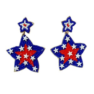 ต่างหูมุกประดับลูกปัดสีชมพู งานฝีมือ ดีไซน์สวยงาม ดูหรูหรา จาก JAVED HANDICRAFTS สำหรับวันวาเลนไทน์ - Product Image 1