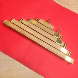 Stylish Modern Wooden <b>Door</b> <b>Handle</b> & Drawer <b>Handle</b> With Gold <b>Handle</b> Kitchen <b>Pull</b> by MUGHALCRAFTS - Product Image 5