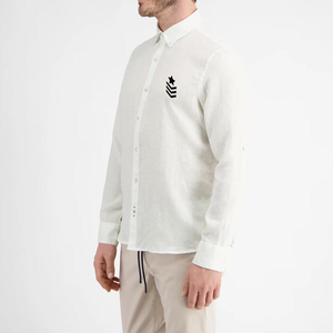 Camisa de hombre de moda de calidad de diseño personalizado precios al por mayor camisa de manga larga informal superventas OEM para la venta - Product Image 3