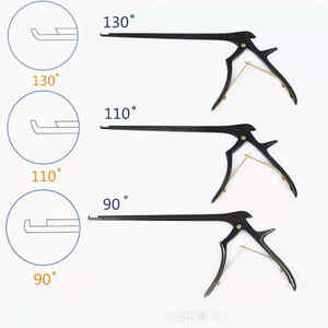 DOM MED DYNAMIC, Gran Oferta, Rongeur Kerrison Manual Negro de 230 mm de Largo, 90/110/130 Grados, Instrumento de Entrenamiento, Quirúrgico Veterinario, CE - Product Image 2