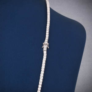 Diseño único Pass Diamond Tester Hip Hop colgante joyería 925 plata esterlina VVS1 Moissanite diamante tenis collar - Product Image 5