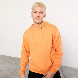 Sweat-shirts d'hiver pour hommes de qualité supérieure, 100% coton, respirant, séchage rapide, broderie, léger, personnalisable, streetwear - Product Image 1