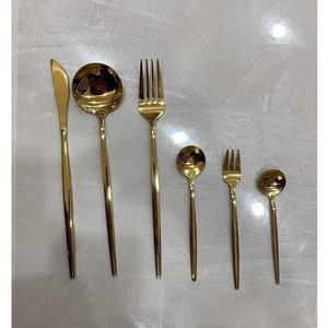 Couverts en métal faits à la main de concepteur moderne ensembles de couverts décoratifs en gros élégants classiques meilleurs nouveaux couverts de fantaisie - Product Image 4